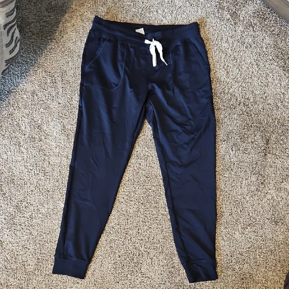 ZYIA Navy Track Pants - Picture 2 of 4